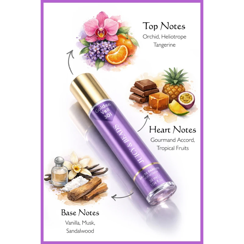 جاي&بي عطر نسائي قولدن فايل #301 30مل جاي&بي عطر نسائي قولدن فايل #301 30مل