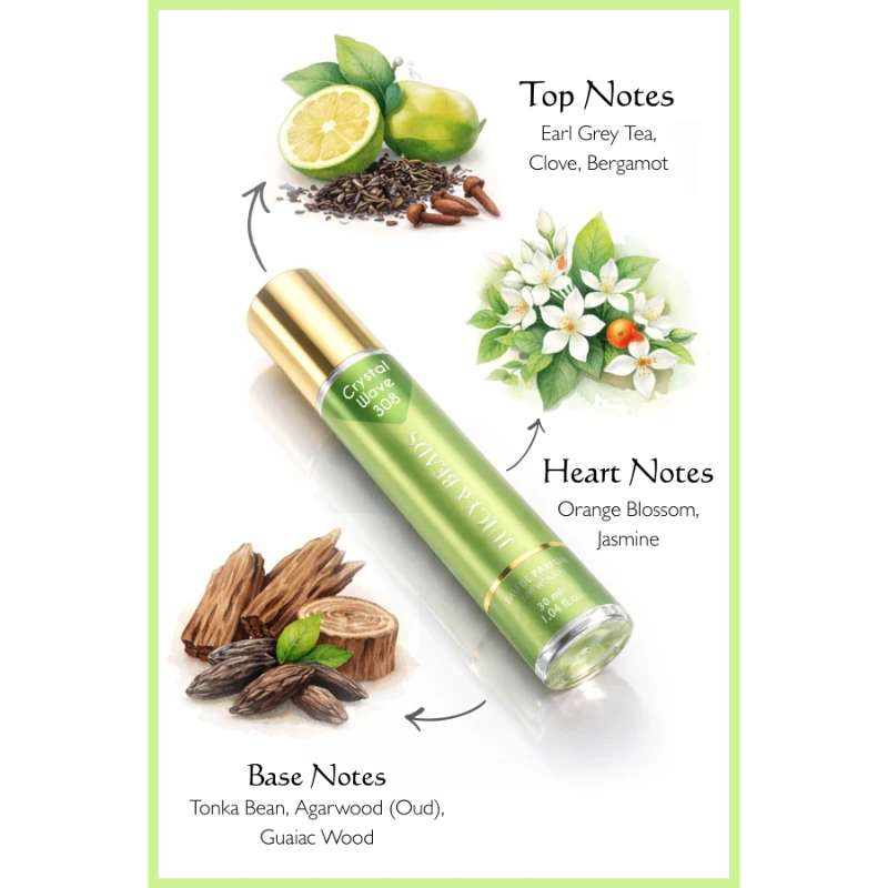 JUICY & BEADS-NO 308 CRYSTAL WAVE FOR WOMEN 30 ML JUICY & BEADS-NO 308 CRYSTAL WAVE FOR WOMEN 30 ML