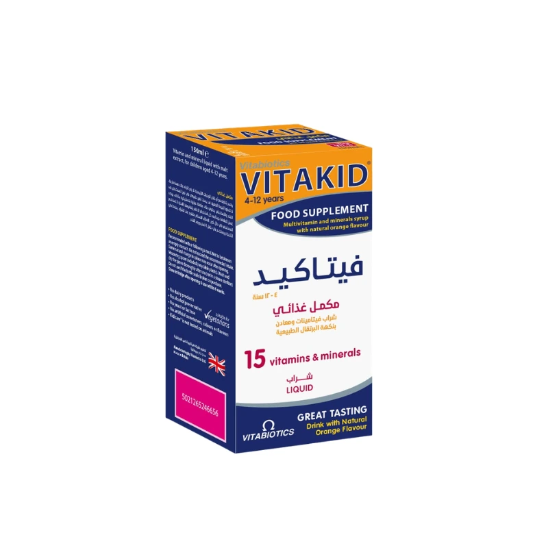 VITAKID MULTI-VITAMIN LIQUID 150ML null