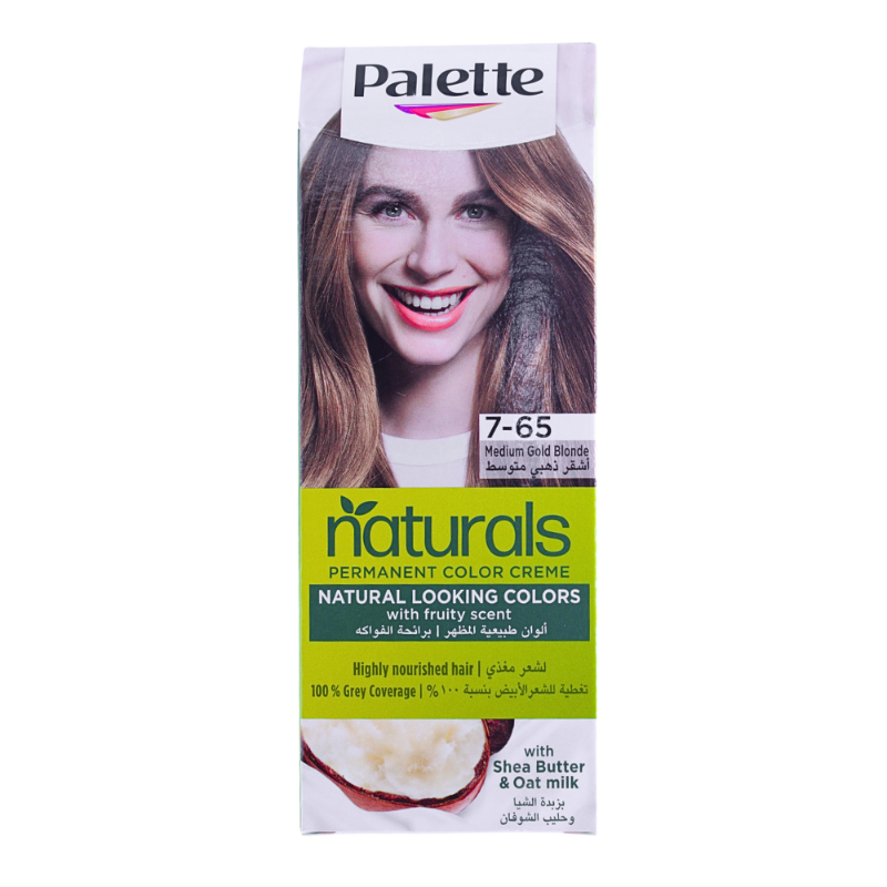 PALETTE NAT CREME MEDIUM GOLD BLONDE 7-65