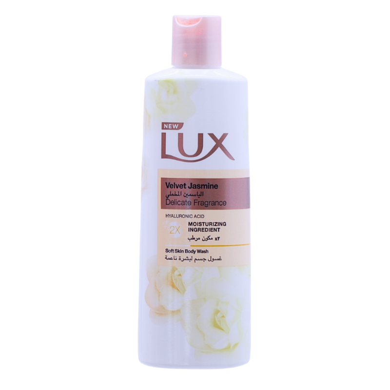 LUX B\W VELVET JASMINE+LOOFAH 250ML null