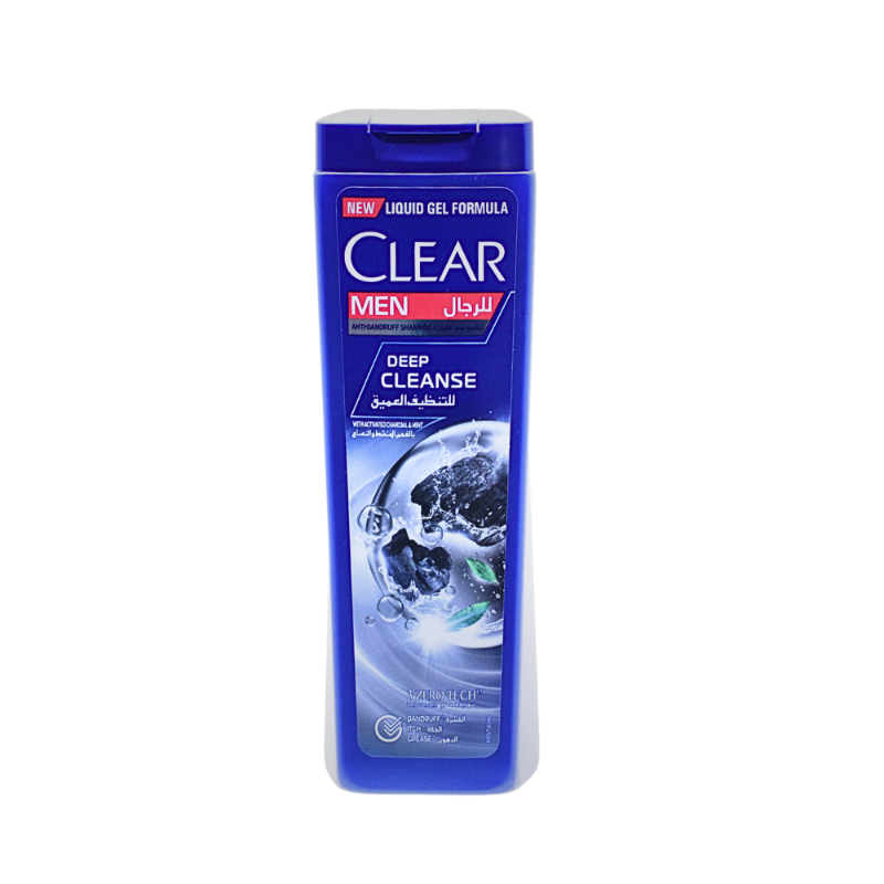 CLEAR MEN SHAMP DEEP CLEANSE 400ML
