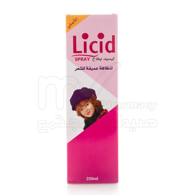 LICID SPRAY ANT-DAN CLEANS LICE & NITS 120ML