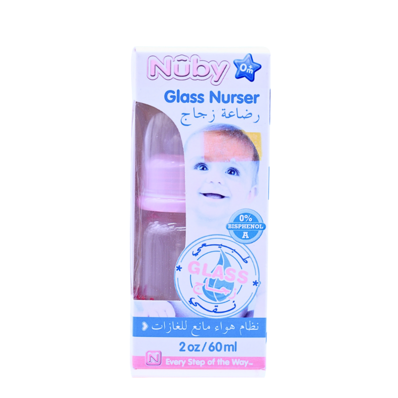 NUBY STANDARD NECK GLASS 60