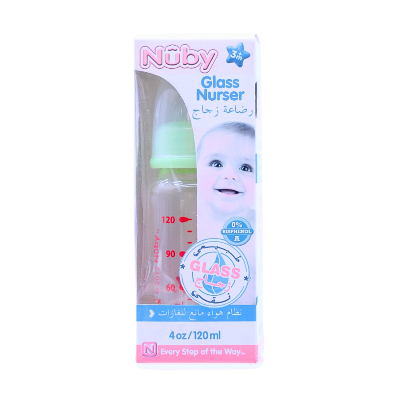 NUBY STANDARD NECK GLASS 120