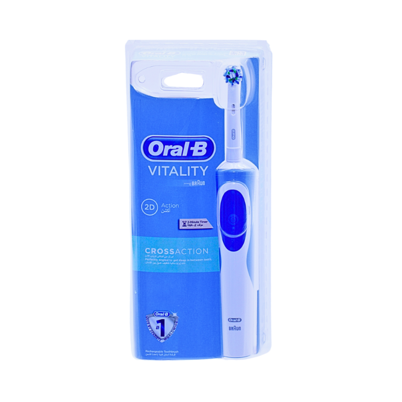 ORAL-B ELECTRONIC T\B CROSS ACTION 2D VITLITY