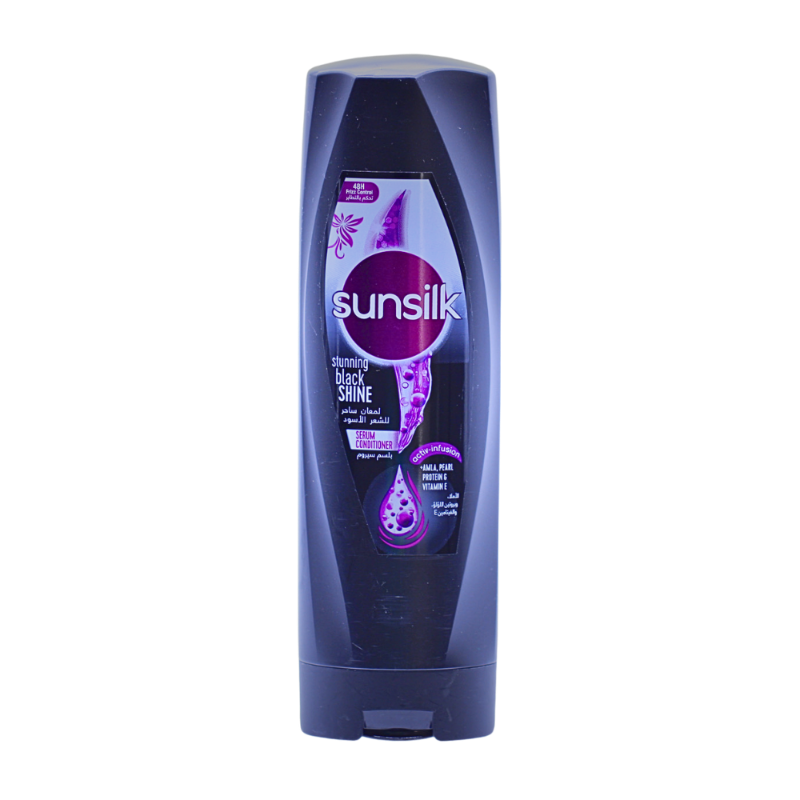 SUNSILK COND SERUM BLACK SHINE 350ML