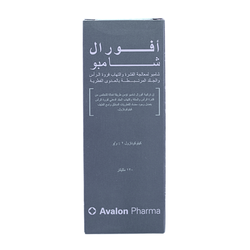 AVALON AVORAL SHAMP KETOCONAZOLE 2% ANTI-DAN120ML null