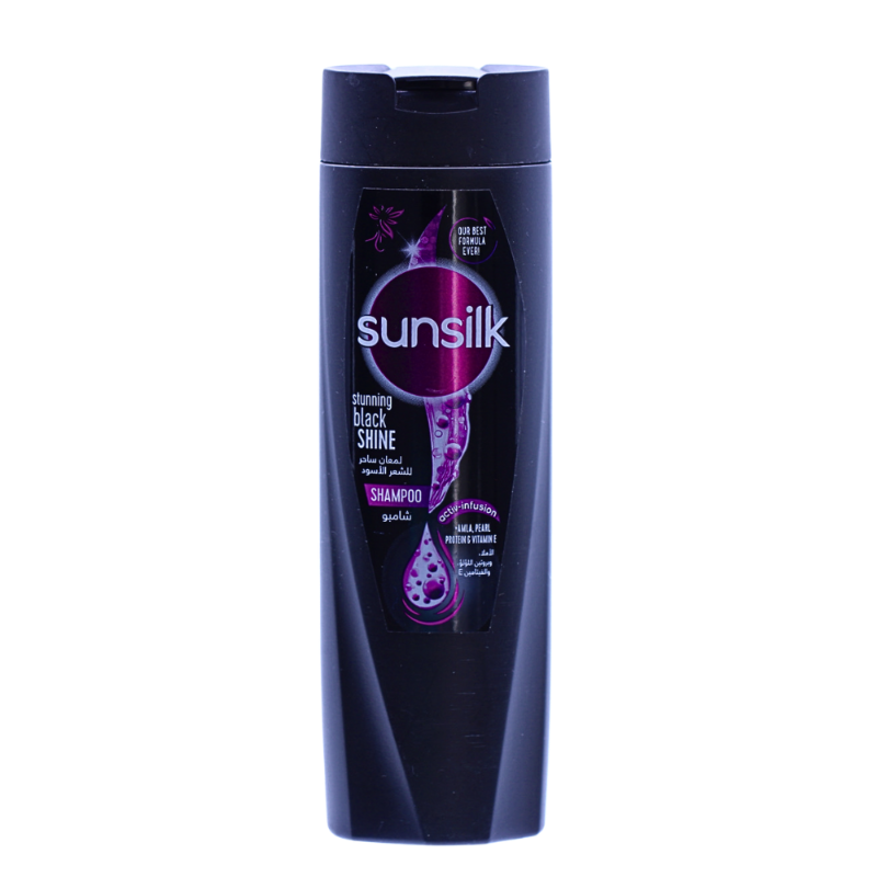 صانسيلك شامبو لمعان ساحر للشعر الاسود 200مل