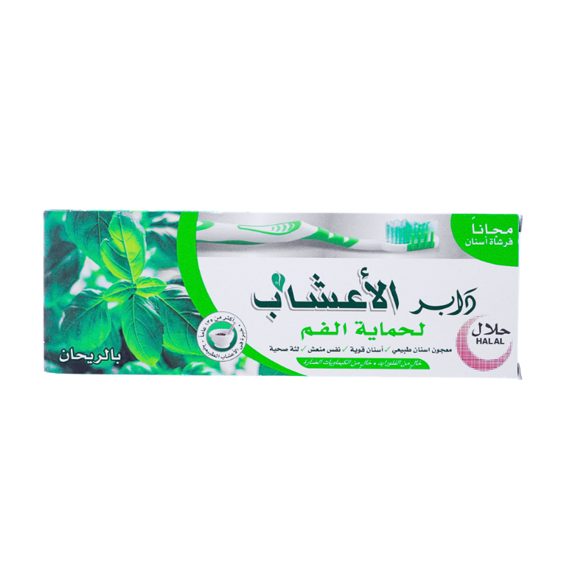 DABUR HERBAL T\P ORAL PROTECT BASIL+FREE TB 150G