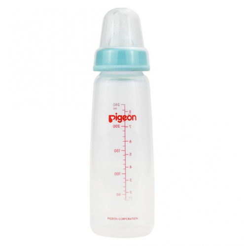 PIGEON BOTTLE M-CUT +4M BLUE 240ML