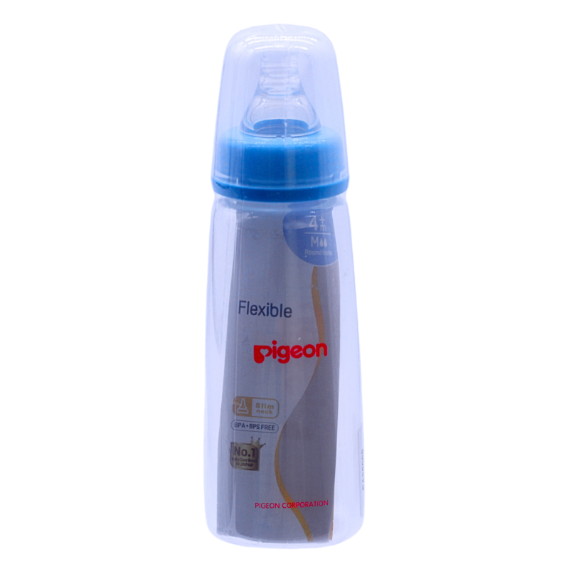 PIGEON BOTTLE M-CUT +4M BLUE 200ML
