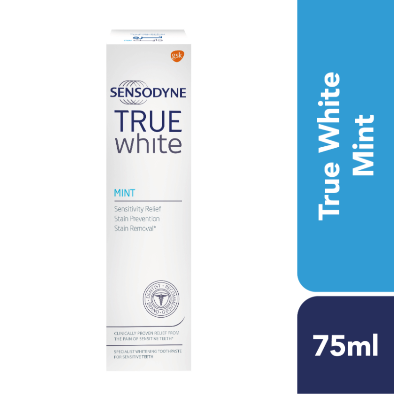 SENSODYNE T\P TRUE WHITE MINT 75ML