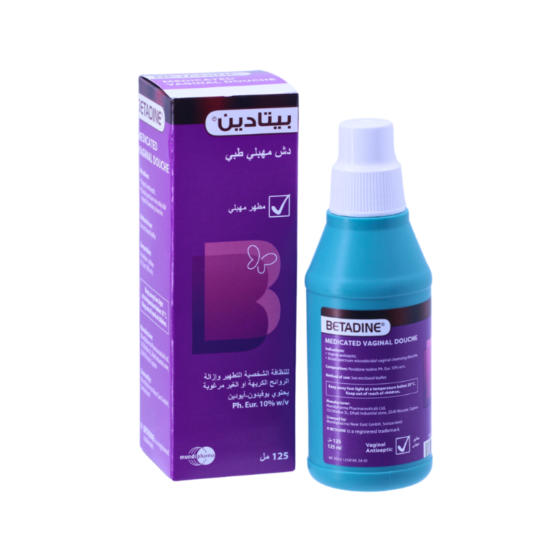BETADINE VAGINAL DOUCHE MEDICATED 125ML null