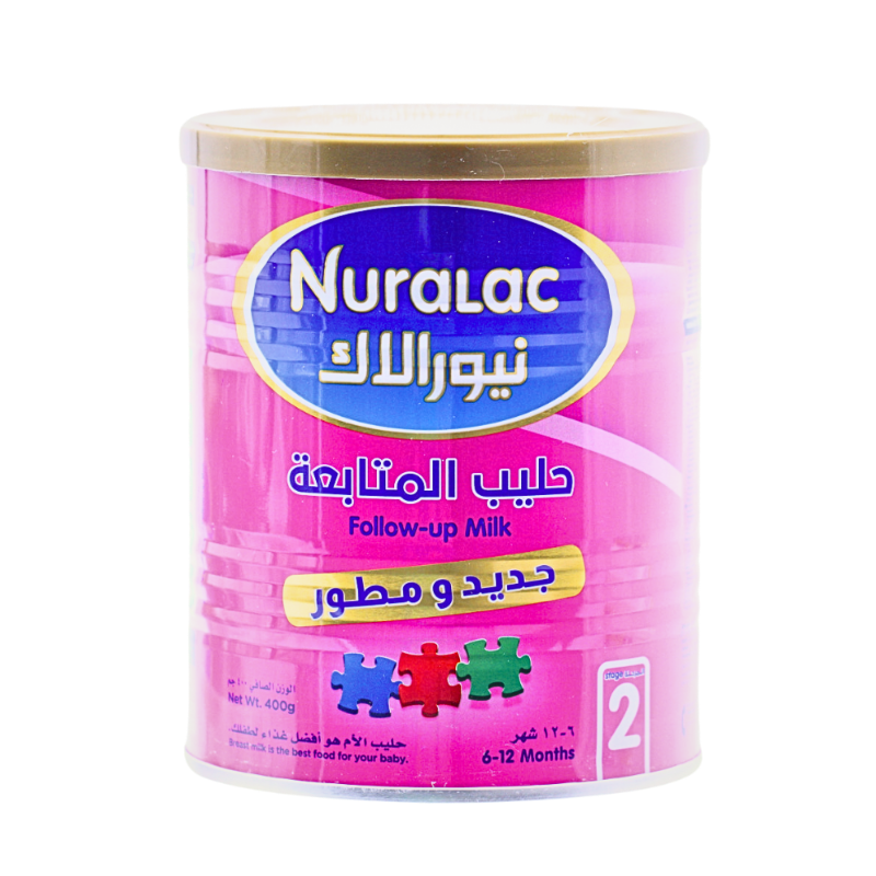 NURALAC 2 FOLLOW UP MILK 6-12M 400G