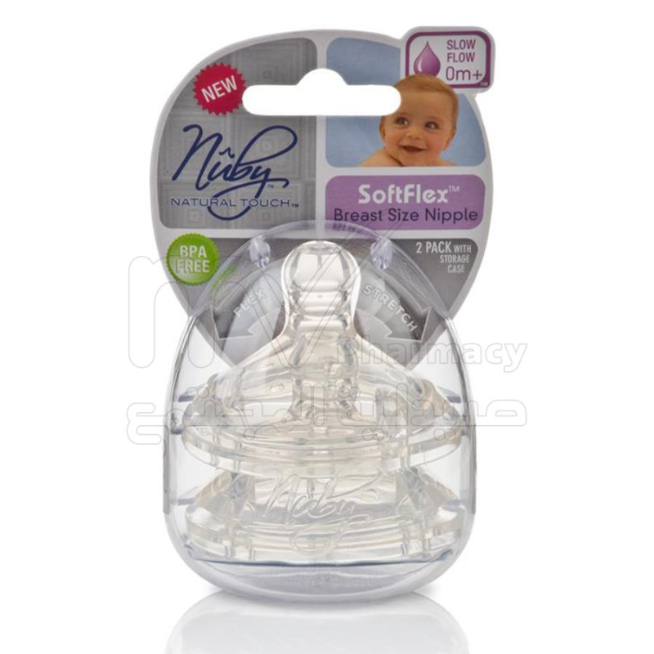 NUBY SOFTFLEX BREAST NIPPLE 66