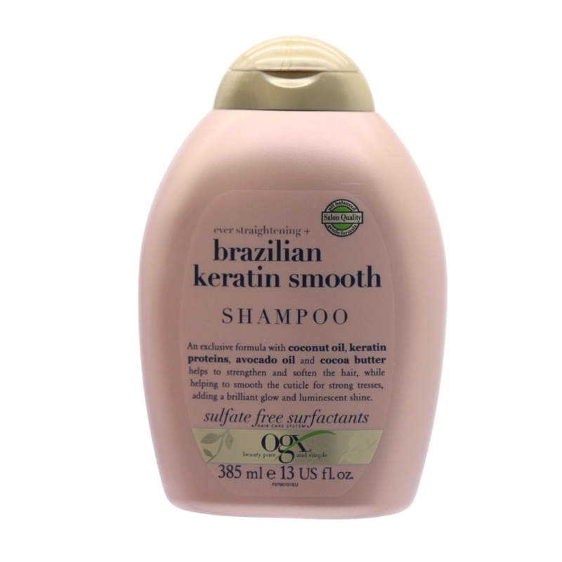 OGX SHAMP BRAZILIAN KERATIN SMOOTH&SLEEK 385ML