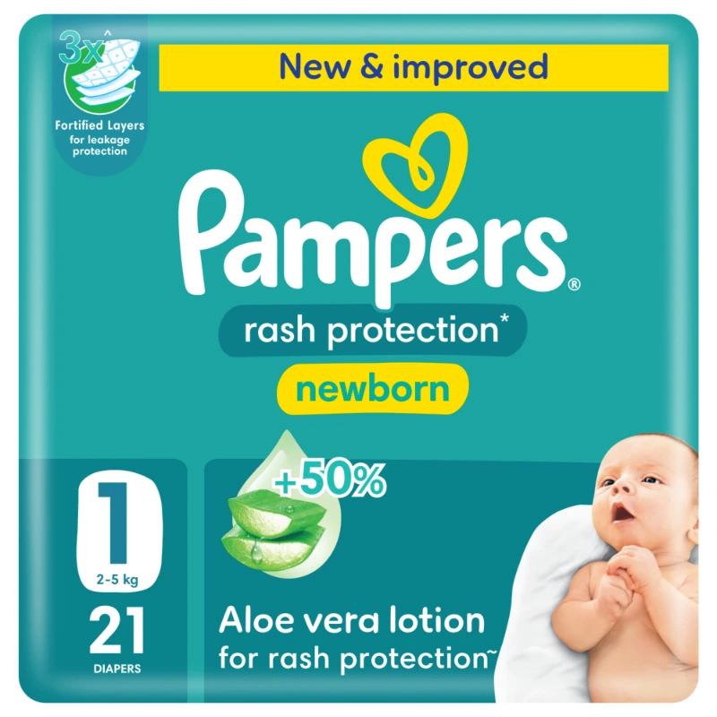 PAMPERS BABY-DRY DIA NEWBORN (1) 2-5KG 26DIA PAMPERS BABY-DRY DIA NEWBORN (1) 2-5KG 26DIA