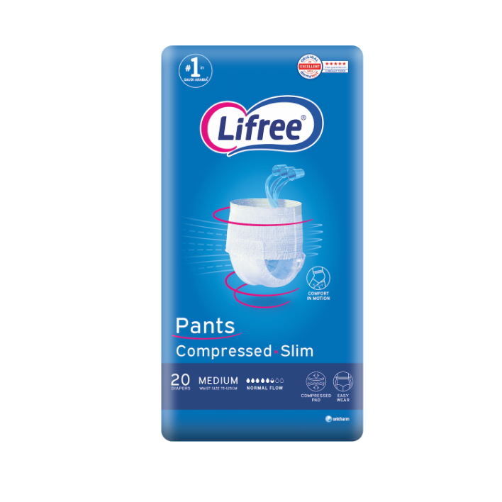 ليفري حفائظ للبالغين كلوت رقيق - مقاس وسط ، 20 حفاض - السلسل العادي ليفري حفائظ للبالغين كلوت رقيق - مقاس وسط ، 20 حفاض - السلسل العادي