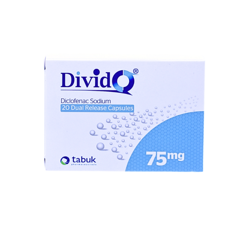 DIVIDO 75/MG DR CAP 20/CAP