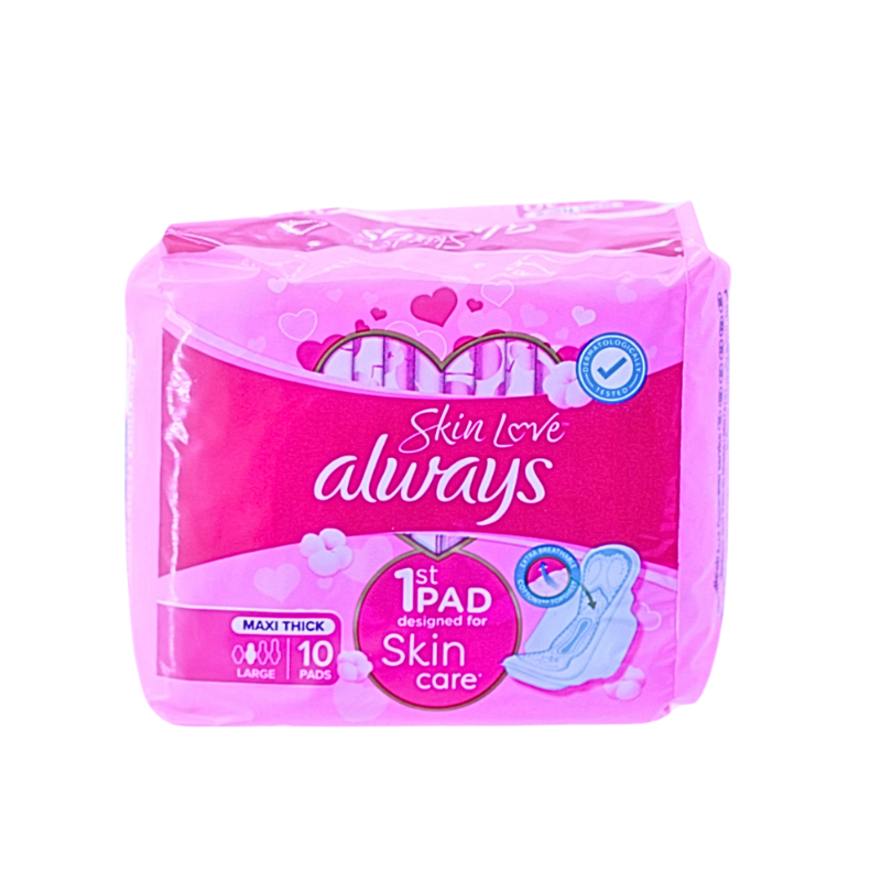 أولويز فوط صحية نسائية قطنية ناعمة كبيرة بالأجنحة - 10 فوطة أولويز فوط صحية نسائية قطنية ناعمة كبيرة بالأجنحة - 10 فوطة