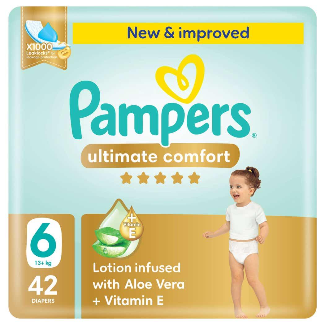 PAMPERS PREMIUM CARE DIA (6) +13KG 42DIA
