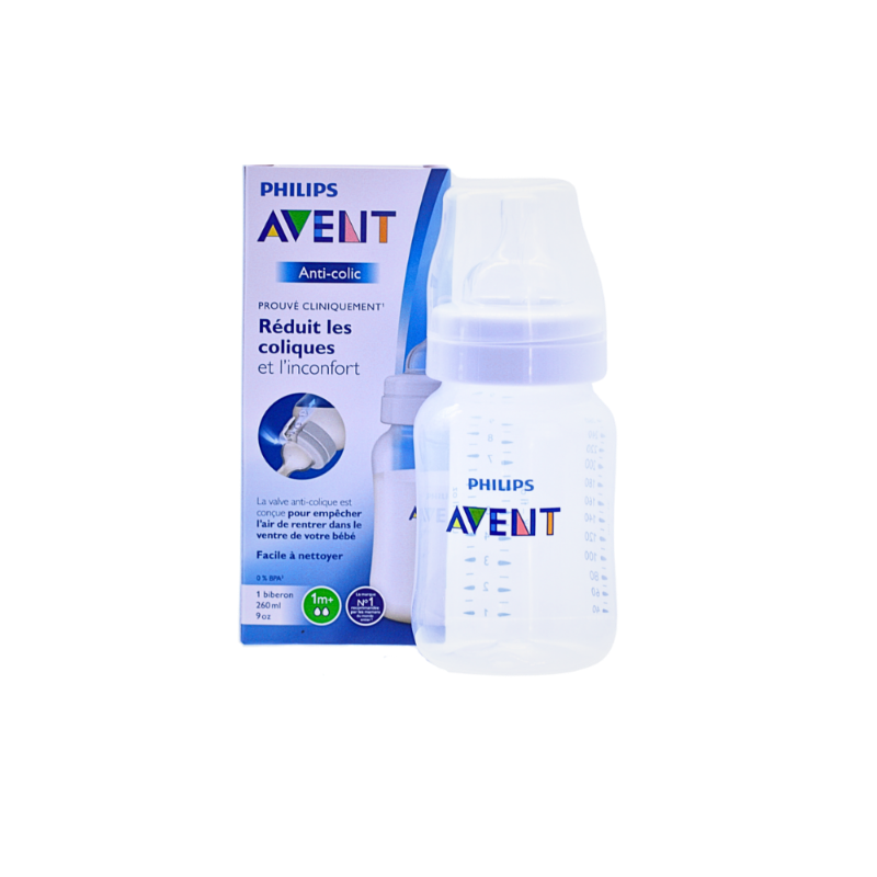 PHILIPS AVENT BOTTLE ANTI-COLIC +1M 260ML