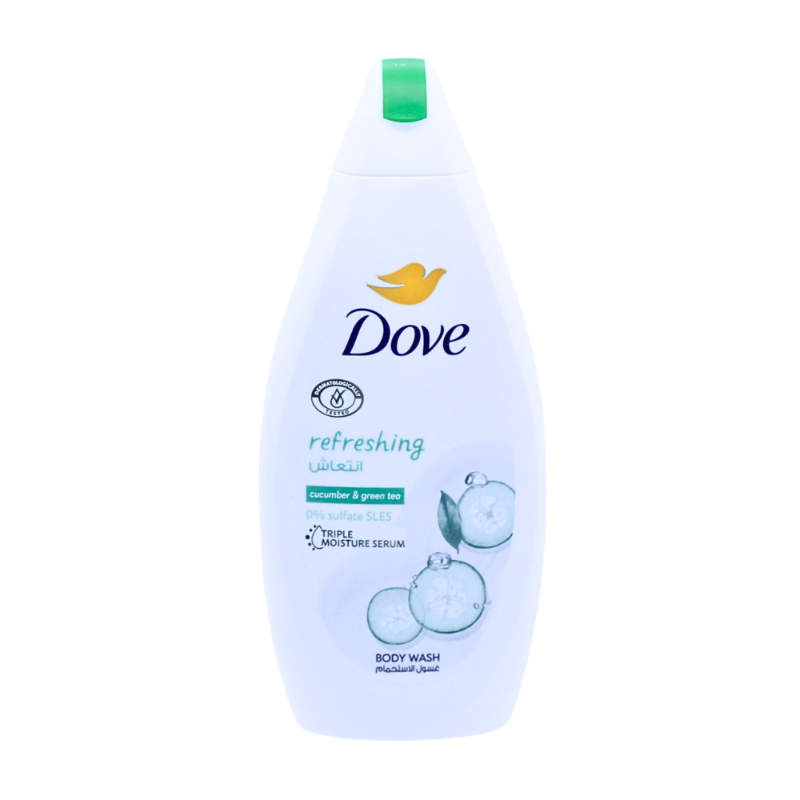 DOVE B\W REFERSHING 500ML
