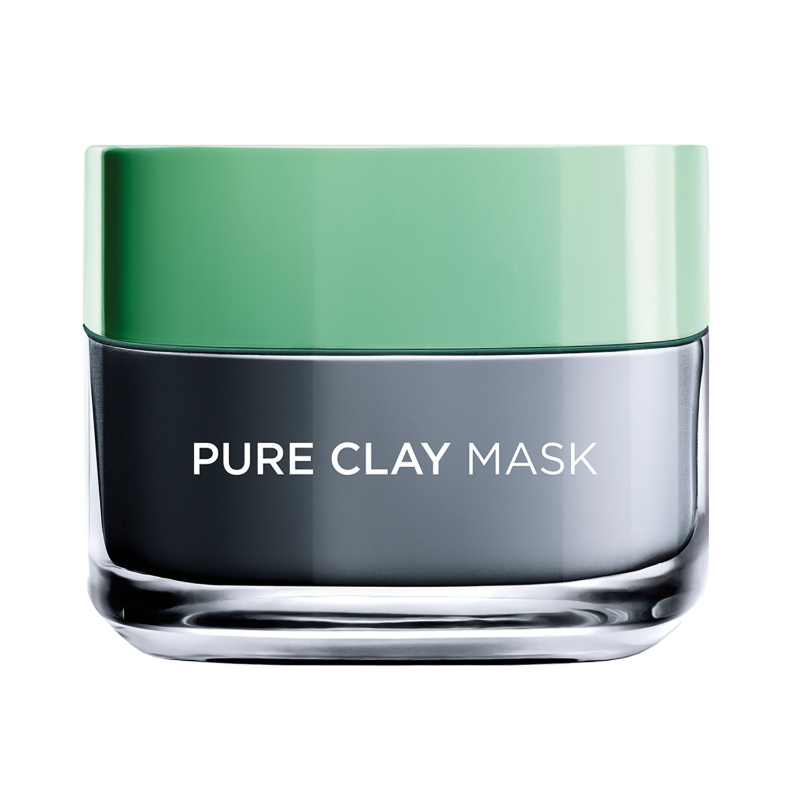 LOREAL MASK PURE CLAY CHARCOAL 50ML LOREAL MASK PURE CLAY CHARCOAL 50ML