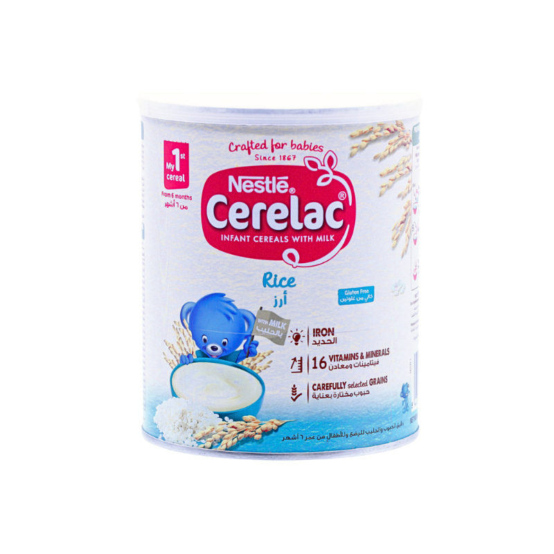 CERELAC RICE W\MILK +1M 1KG