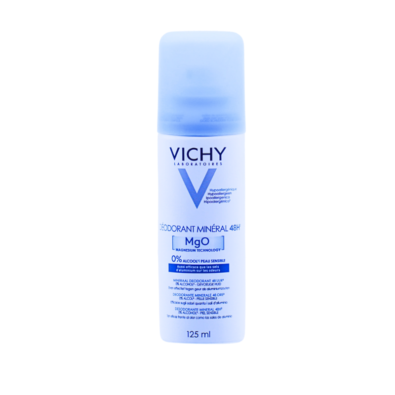 VICHY DEO SPRAY MINERAL 125ML VICHY DEO SPRAY MINERAL 125ML