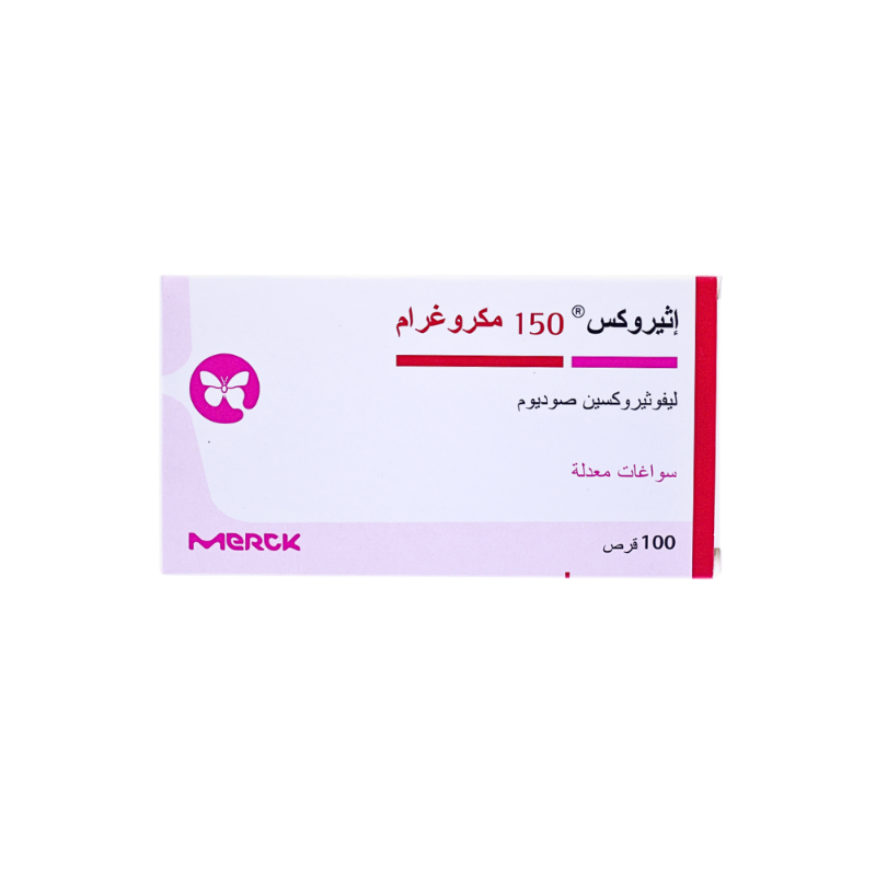 ايوثيروكس 150مجم 100قرص ايوثيروكس 150مجم 100قرص
