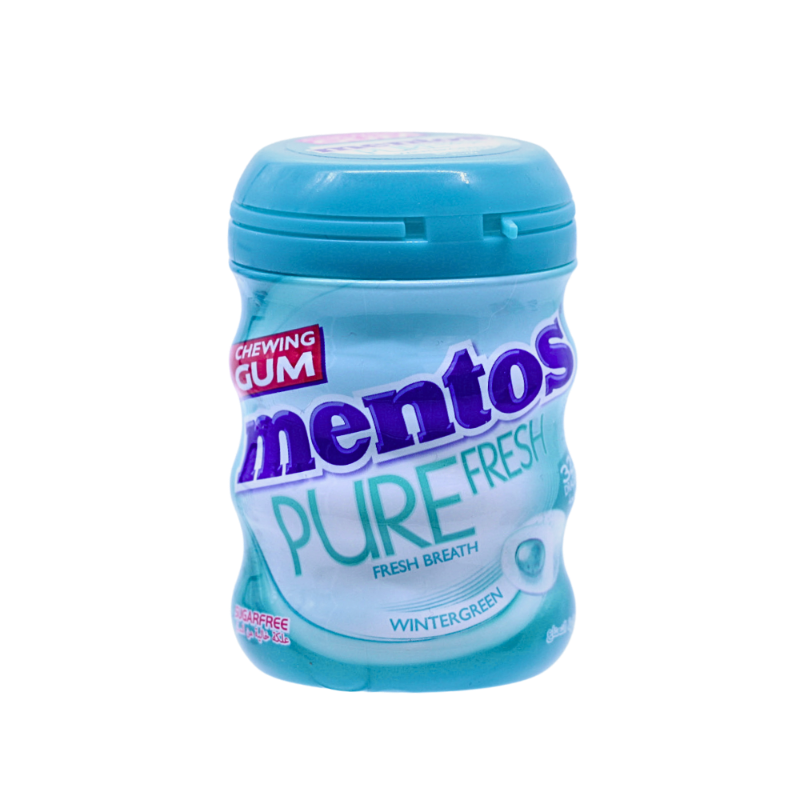 MENTOS GUM PURE FRESH WINTERGREEN  32PCS 56G