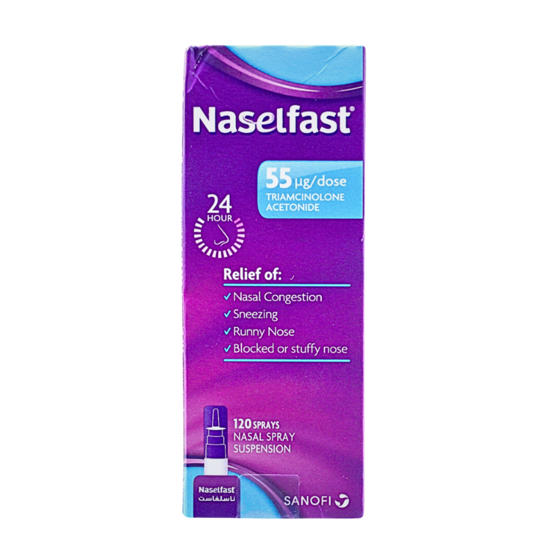 NASELFAST 55MCG/DOSE NASAL SP 120/SPRAYS