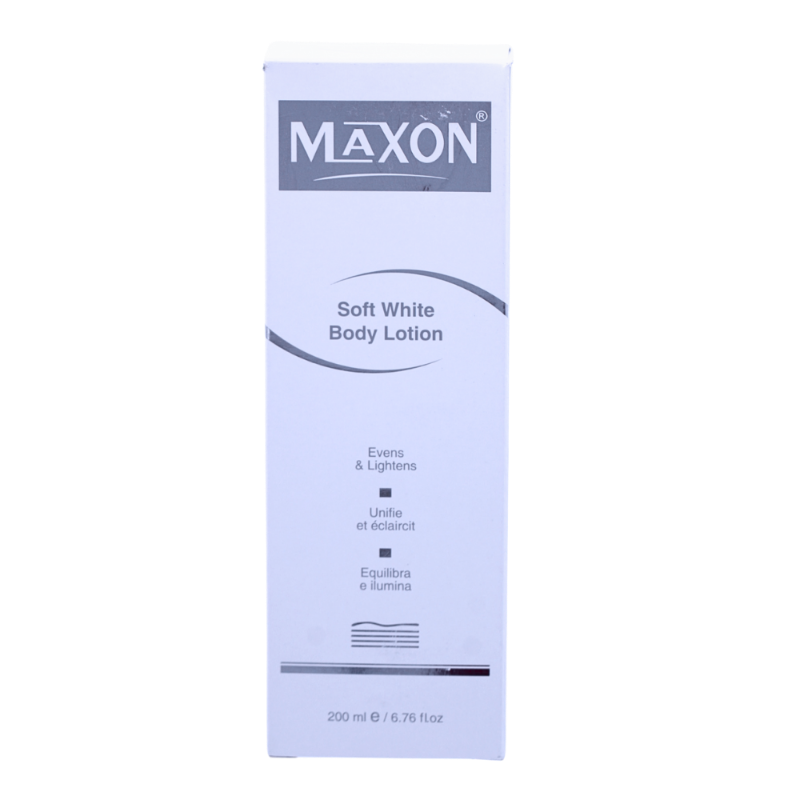 MAXON SOFT WHITE BODY LOTION 200ML