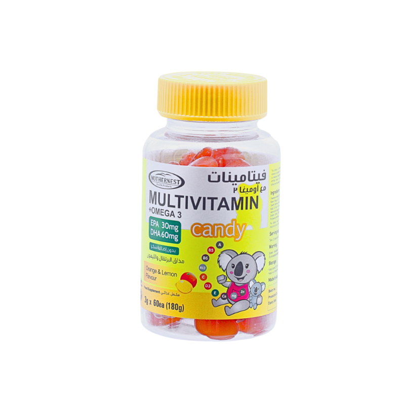 MOTHERNEST MULTI VIT+OMEGA3 CANDY 60/PCS null