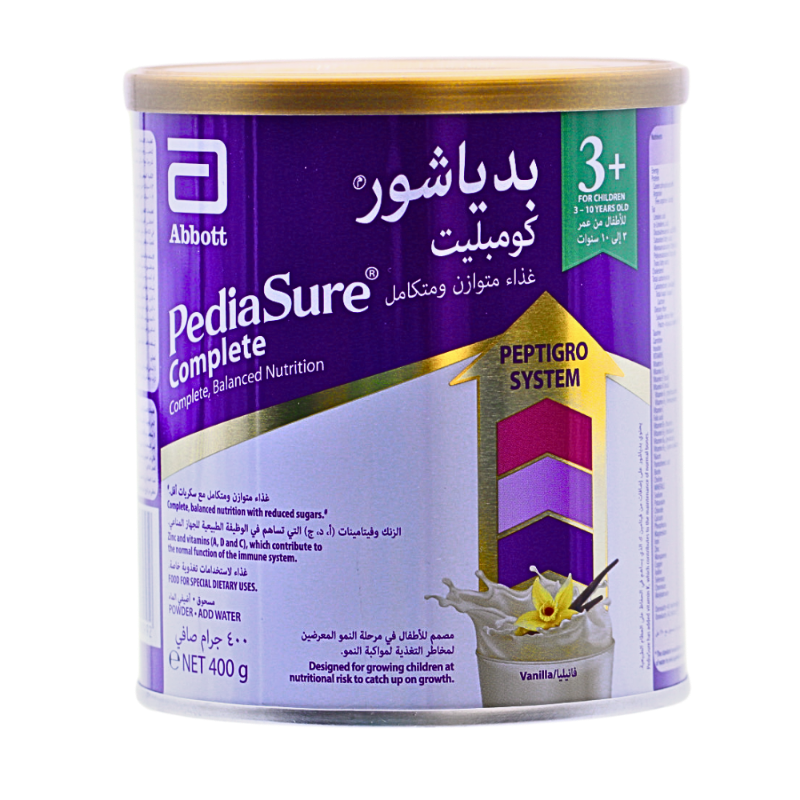 PEDIASURE COMPLETE MILK +3Y VANILLA 400G