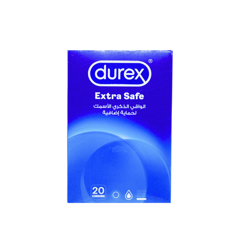 ديوريكس واقي ذكري رقيق حماية قصوي 20 قطعة