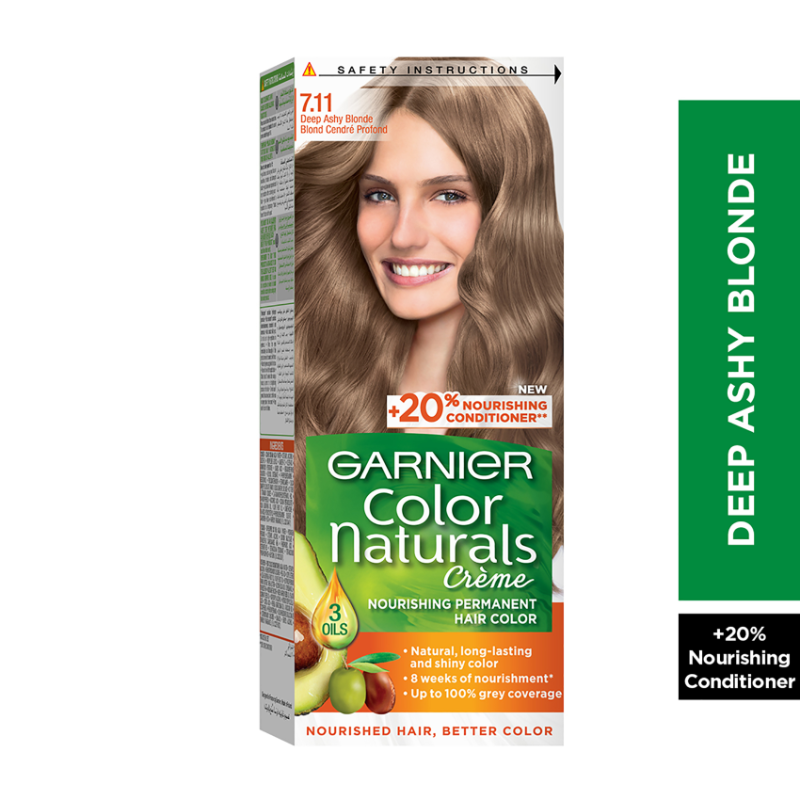 GARNIER COLOR NAT CREAM DEEP ASHY BLONDE 7.11