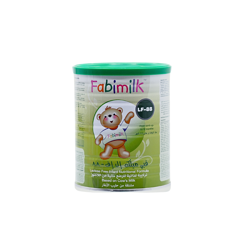 FABIMILK LF-88 LACTOSE FREE INFANT MILK 0-12M 400G