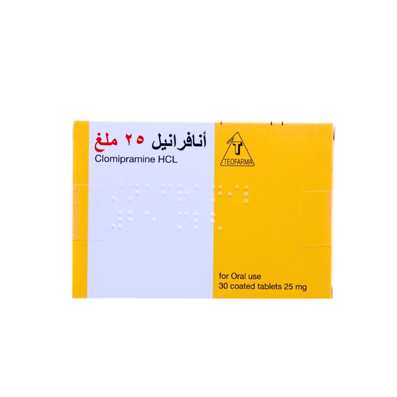 انافرانيل 25مجم 30 قرص