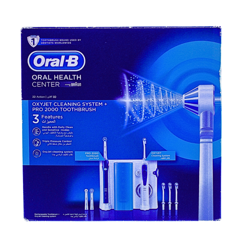 ORAL-B ELECTRONIC T\B HEALTH CENTER OXYJET 2000