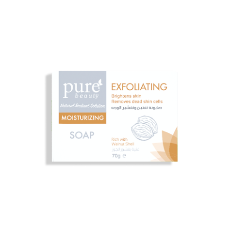 PURE BEAUTY SOAP MOISTURIZE EXFOLIATING 70G