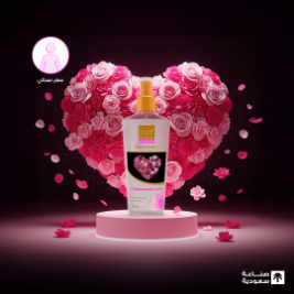 PURE BEAUTY BODY SPLASH F\W PASSIONATE LOVE 250ML