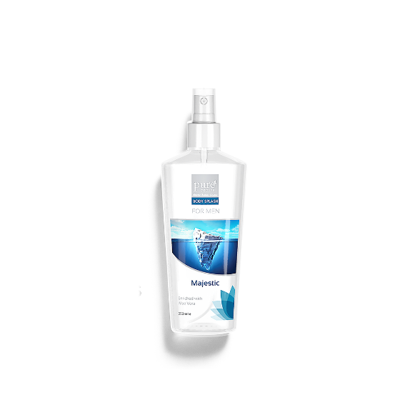 PURE BEAUTY BODY SPLASH F\M MAJESTIC 250ML