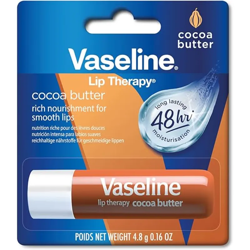 vaseline lip stick cocoa butter 4.8g| almujtama pharmacy