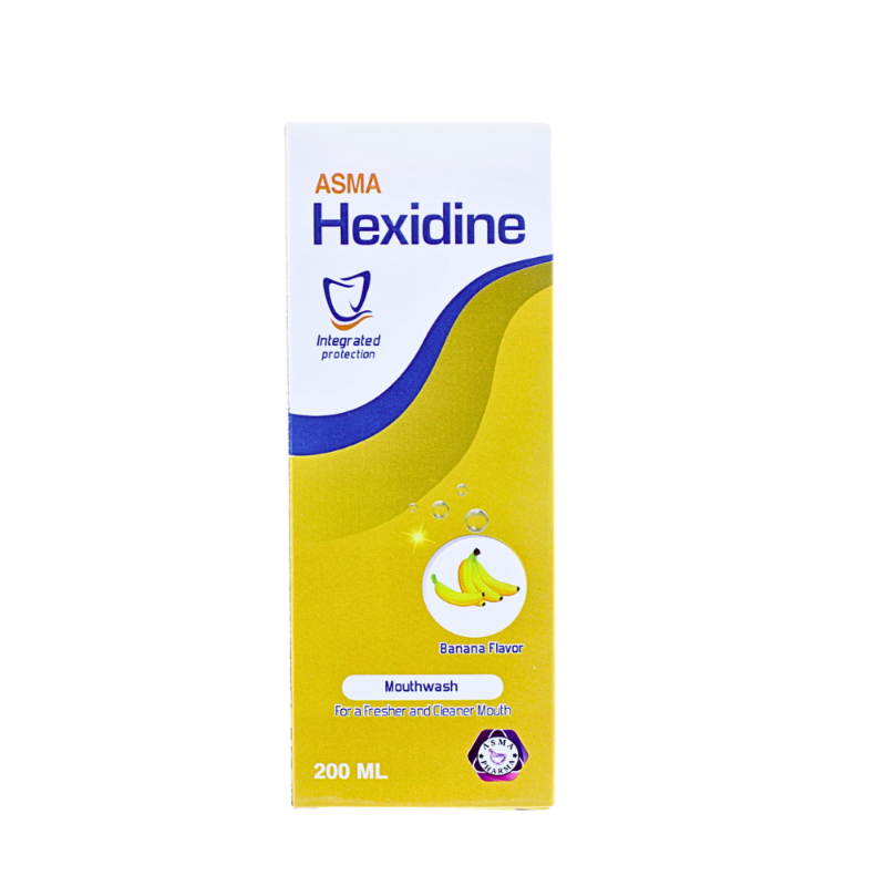 ASMA HEXIDINE MOUTHWASH BANANA