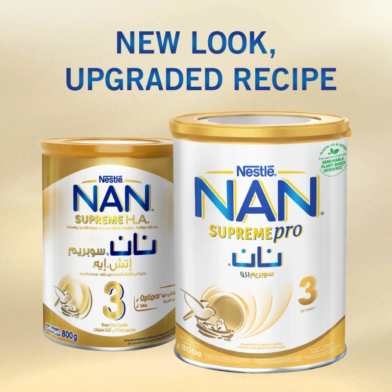 NAN SUPREMEPRO 3 HYPOALLERGENIC MILK 1-3Y 800G