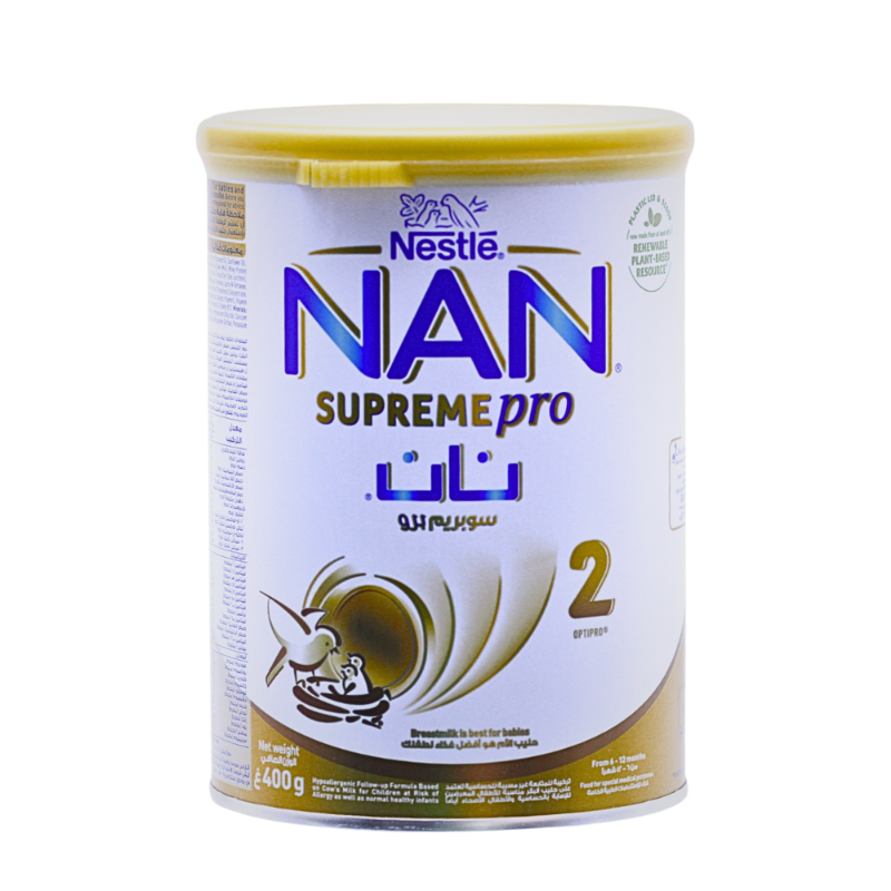 NAN SUPREMEPRO 2 HYPOALLERGENIC MILK 6-12M 400G