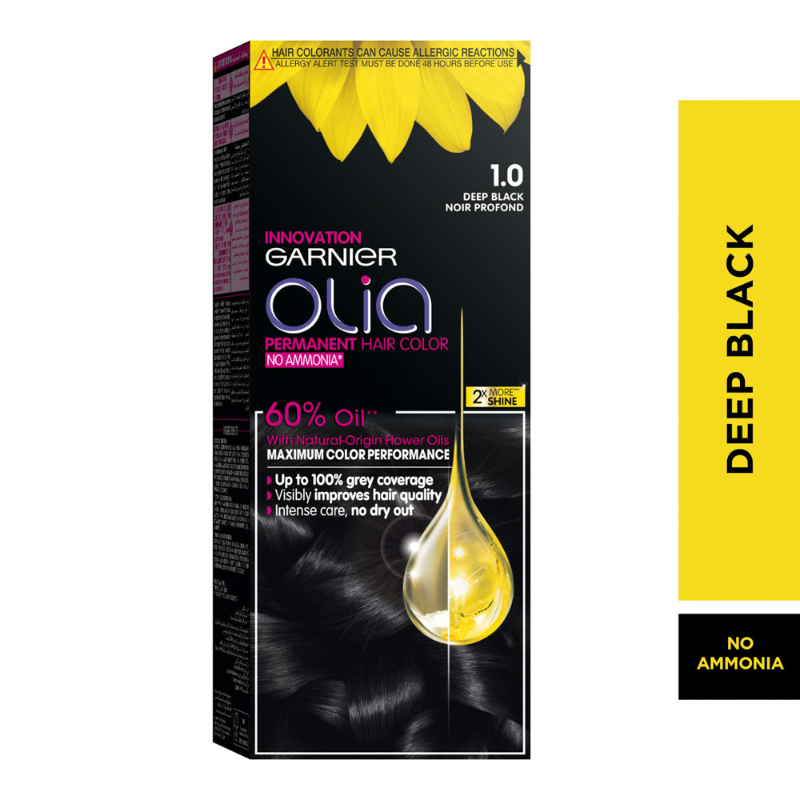GARNIER OLIA AMM.REE DEEP BLACK 1.0